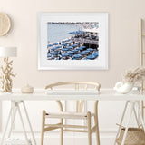 Shop Mar Di Cobalto Photo Art Print-Blue, Coastal, Landscape, Photography, View All-framed poster wall decor artwork