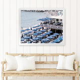 Shop Mar Di Cobalto Photo Art Print-Blue, Coastal, Landscape, Photography, View All-framed poster wall decor artwork