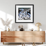 Shop La Fontelina I (Square) Photo Art Print-Blue, Coastal, Photography, Square, View All-framed poster wall decor artwork