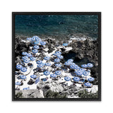 Shop La Fontelina II (Square) Photo Canvas Art Print-Blue, Coastal, Photography Canvas Prints, Square, View All-framed wall decor artwork
