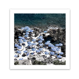 Shop La Fontelina II (Square) Photo Art Print-Blue, Coastal, Photography, Square, View All-framed poster wall decor artwork