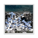 Shop La Fontelina II (Square) Photo Canvas Art Print-Blue, Coastal, Photography Canvas Prints, Square, View All-framed wall decor artwork