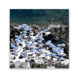 Shop La Fontelina II (Square) Photo Art Print-Blue, Coastal, Photography, Square, View All-framed poster wall decor artwork