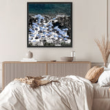 Shop La Fontelina II (Square) Photo Canvas Art Print-Blue, Coastal, Photography Canvas Prints, Square, View All-framed wall decor artwork