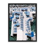 Shop Sorrento Bathers I Photo Canvas Art Print-Blue, Coastal, Photography, Photography Canvas Prints, Portrait, View All-framed wall decor artwork