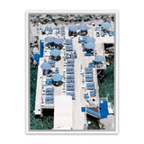 Shop Sorrento Bathers I Photo Canvas Art Print-Blue, Coastal, Photography, Photography Canvas Prints, Portrait, View All-framed wall decor artwork