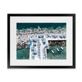 Shop Sorrento Bathers II Photo Art Print-Amalfi Coast Italy, Blue, Coastal, Landscape, Photography, View All-framed poster wall decor artwork