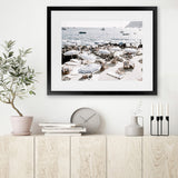 Shop A Day At Fontelina I Photo Art Print-Amalfi Coast Italy, Blue, Coastal, Hamptons, Landscape, Photography, View All-framed poster wall decor artwork