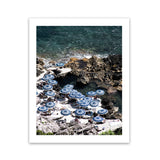 Shop La Fontelina From Above II Photo Art Print-Blue, Coastal, Photography, Portrait, View All-framed poster wall decor artwork