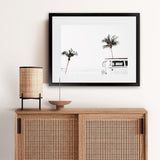 Shop Summer Roadtrip Photo Art Print-Boho, Landscape, Nature, Photography, Tropical, View All, White-framed poster wall decor artwork