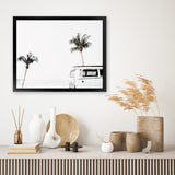 Shop Summer Roadtrip Photo Art Print-Boho, Landscape, Nature, Photography, Tropical, View All, White-framed poster wall decor artwork