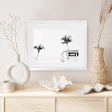 Shop Summer Roadtrip Photo Art Print-Boho, Landscape, Nature, Photography, Tropical, View All, White-framed poster wall decor artwork