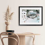 Shop Ristorante Ciro I Photo Art Print-Amalfi Coast Italy, Blue, Coastal, Green, Landscape, Photography, Tropical, View All-framed poster wall decor artwork