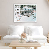 Shop Ristorante Ciro I Photo Art Print-Amalfi Coast Italy, Blue, Coastal, Green, Landscape, Photography, Tropical, View All-framed poster wall decor artwork