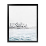 Shop Sydney Opera House Photo Art Print-Coastal, Photography, Portrait, Rectangle, Tropical, View All, White-framed poster wall decor artwork