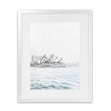 Shop Sydney Opera House Photo Art Print-Coastal, Photography, Portrait, Rectangle, Tropical, View All, White-framed poster wall decor artwork