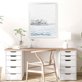 Shop Sydney Opera House Photo Art Print-Coastal, Photography, Portrait, Rectangle, Tropical, View All, White-framed poster wall decor artwork