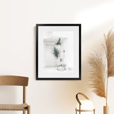 Shop Casa Di Palme II Art Print-Botanicals, Coastal, Green, Portrait, Tropical, View All, White-framed painted poster wall decor artwork