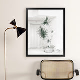 Shop Casa Di Palme II Art Print-Botanicals, Coastal, Green, Portrait, Tropical, View All, White-framed painted poster wall decor artwork