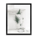 Shop Casa Di Palme II Art Print-Botanicals, Coastal, Green, Portrait, Tropical, View All, White-framed painted poster wall decor artwork