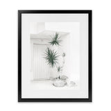 Shop Casa Di Palme II Art Print-Botanicals, Coastal, Green, Portrait, Tropical, View All, White-framed painted poster wall decor artwork