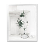 Shop Casa Di Palme II Art Print-Botanicals, Coastal, Green, Portrait, Tropical, View All, White-framed painted poster wall decor artwork