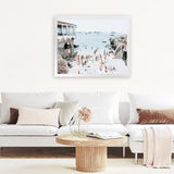 Shop Marina Piccola Photo Art Print-Amalfi Coast Italy, Blue, Coastal, Landscape, Photography, Tropical, View All-framed poster wall decor artwork