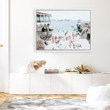 Shop Marina Piccola Photo Canvas Art Print-Amalfi Coast Italy, Blue, Coastal, Landscape, Photography, Photography Canvas Prints, Tropical, View All-framed wall decor artwork