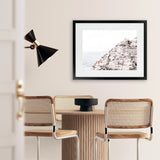 Shop Positano I Photo Art Print-Amalfi Coast Italy, Coastal, Landscape, Photography, Pink, View All, White-framed poster wall decor artwork