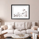 Shop Oia Photo Art Print-Greece, Landscape, Photography, View All, White-framed poster wall decor artwork