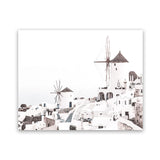 Shop Oia Photo Art Print-Greece, Landscape, Photography, View All, White-framed poster wall decor artwork