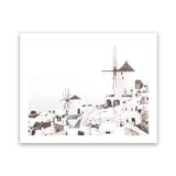 Shop Oia Photo Art Print-Greece, Landscape, Photography, View All, White-framed poster wall decor artwork