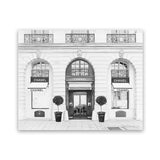 Shop 31 Rue Cambon B&W Art Print-Black, Grey, Hamptons, Landscape, Neutrals, View All, White-framed painted poster wall decor artwork