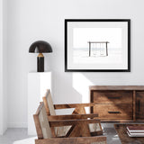 Shop Beach Swing II Photo Art Print-Boho, Coastal, Landscape, Photography, View All, White-framed poster wall decor artwork