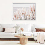 Shop Pampas Grass II Photo Canvas Art Print-Boho, Coastal, Florals, Hamptons, Landscape, Photography, Photography Canvas Prints, Pink, View All-framed wall decor artwork