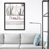 Shop Poolside in Mexico Photo Canvas Art Print-Boho, Neutrals, Photography, Photography Canvas Prints, Portrait, Tropical, View All-framed wall decor artwork