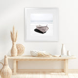 Shop Old Boat (Square) Photo Art Print-Boho, Coastal, Hamptons, Neutrals, Photography, Square, View All, White-framed poster wall decor artwork
