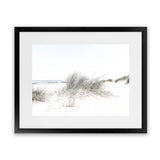 Shop Sand Dunes I Photo Art Print-Boho, Coastal, Green, Landscape, Moroccan Days, Photography, View All, White-framed poster wall decor artwork