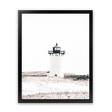 Shop Cape Cod Lighthouse I Photo Art Print-Coastal, Hamptons, Neutrals, Photography, Portrait, View All, White-framed poster wall decor artwork