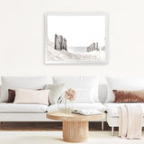 Shop Beach Sand Dunes Photo Art Print-Boho, Coastal, Landscape, Neutrals, Photography, View All, White-framed poster wall decor artwork