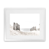 Shop Beach Sand Dunes Photo Art Print-Boho, Coastal, Landscape, Neutrals, Photography, View All, White-framed poster wall decor artwork