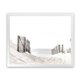 Shop Beach Sand Dunes Photo Art Print-Boho, Coastal, Landscape, Neutrals, Photography, View All, White-framed poster wall decor artwork