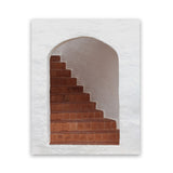Shop Old Stairway Photo Art Print-Boho, Brown, Greece, Moroccan Days, Photography, Portrait, View All-framed poster wall decor artwork