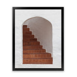 Shop Old Stairway Photo Art Print-Boho, Brown, Greece, Moroccan Days, Photography, Portrait, View All-framed poster wall decor artwork