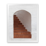 Shop Old Stairway Photo Art Print-Boho, Brown, Greece, Moroccan Days, Photography, Portrait, View All-framed poster wall decor artwork