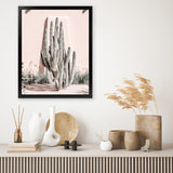 Shop Cacti Villa I Photo Art Print-Boho, Moroccan Days, Photography, Pink, Portrait, Tropical, View All-framed poster wall decor artwork