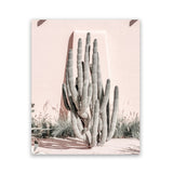Shop Cacti Villa I Photo Art Print-Boho, Moroccan Days, Photography, Pink, Portrait, Tropical, View All-framed poster wall decor artwork