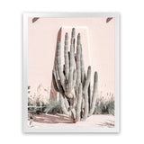 Shop Cacti Villa I Photo Art Print-Boho, Moroccan Days, Photography, Pink, Portrait, Tropical, View All-framed poster wall decor artwork