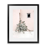 Shop Cacti Villa III Photo Art Print-Boho, Green, Moroccan Days, Photography, Pink, Portrait, Tropical, View All-framed poster wall decor artwork