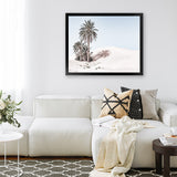 Shop Pastel Desert I Photo Art Print-Boho, Green, Landscape, Moroccan Days, Photography, Tropical, View All, White-framed poster wall decor artwork
